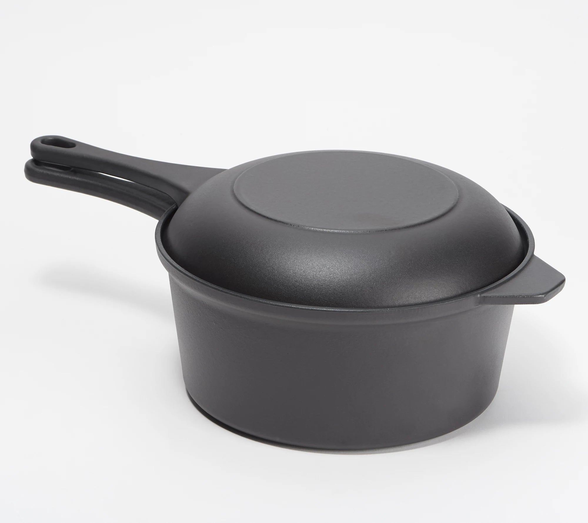 Geoffrey Zakarian 9" Cast Iron Nonstick Sauce & Fry Pan