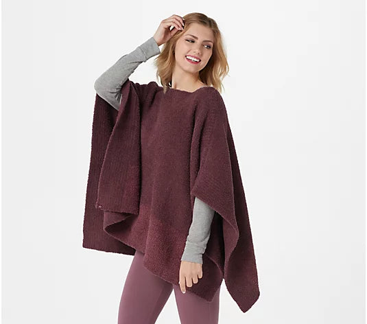 Barefoot Dreams CozyChic Coastline Poncho