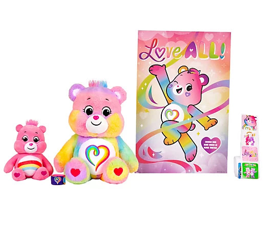 Care Bears Togetherness Bear 16" Plush & Collectors Set