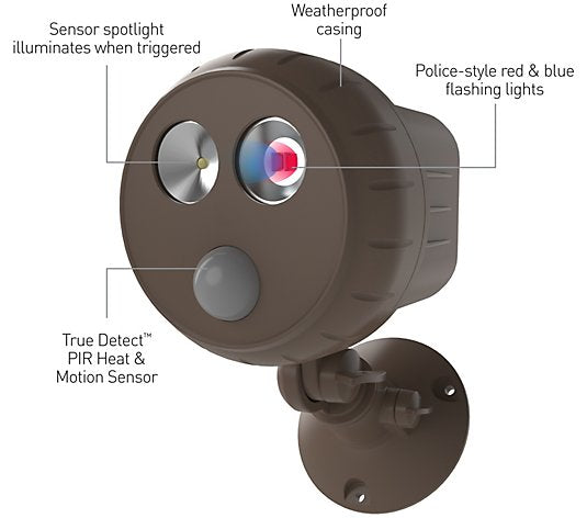 Alpha Series S/2 Wireless Motion Sensor Spotlights w/ Remote Control