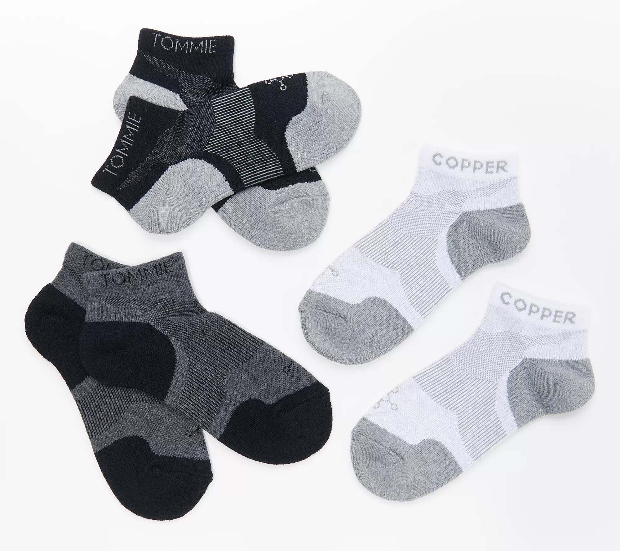 Tommie Copper 3-Pack Compression Ankle Socks