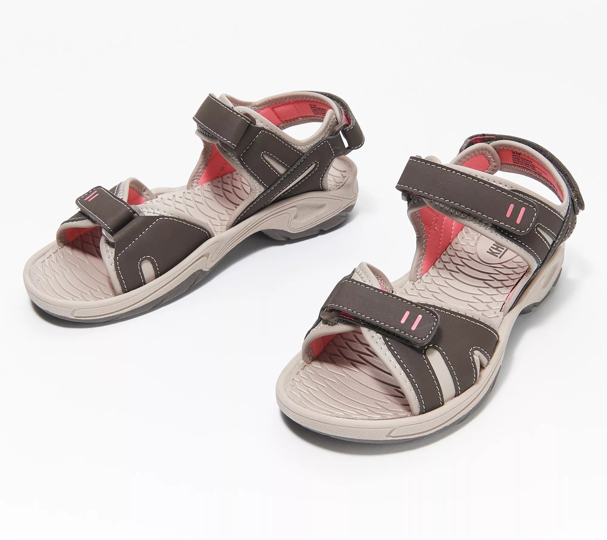 Khombu Adjustable Sport Sandals - Pop