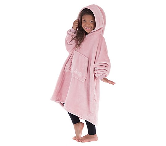 The Comfy Dream Lite Quarter-Zip Wearable Juniors Blanket