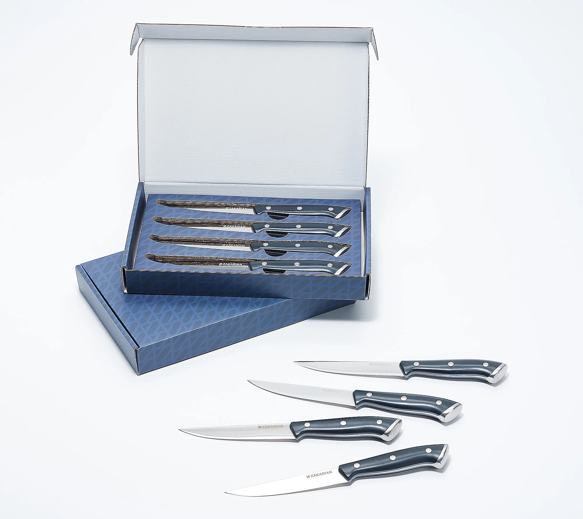 Zakarian by Dash 8-Piece Steak Knife Set with Gift Box