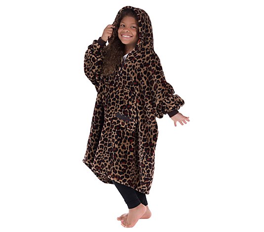 The Comfy Dream Lite Quarter-Zip Wearable Juniors Blanket