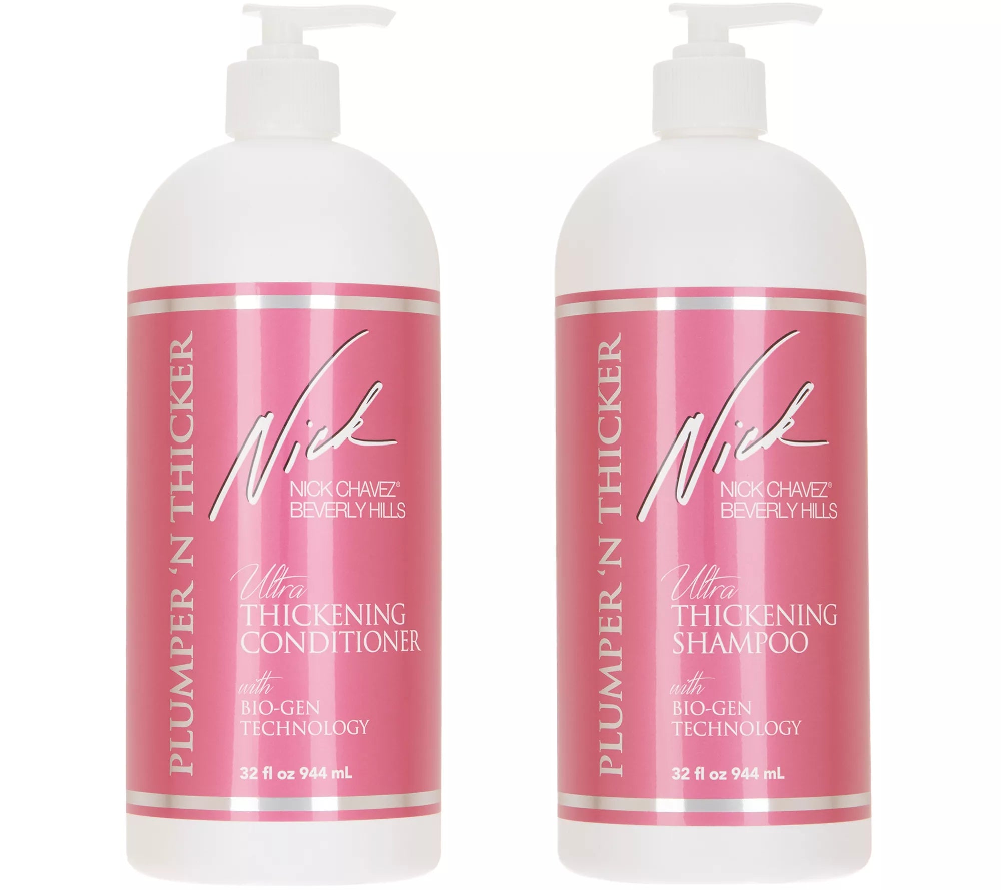 Nick Chavez Plumper 'N Thicker Shampoo & Conditioner